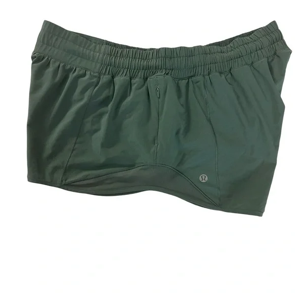Lululemon Hotty Hot Short II 2.5" Frosted Pine Size 12 - Picture 5 of 10